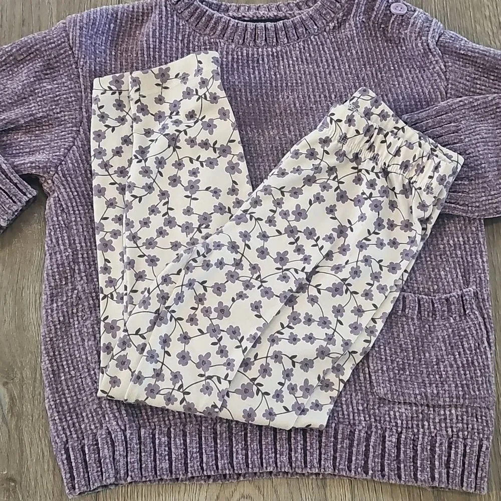 Girls Bundle. 3 Outfits Plus A Vest With Matching Pants Great Condition - Picture 7 of 16